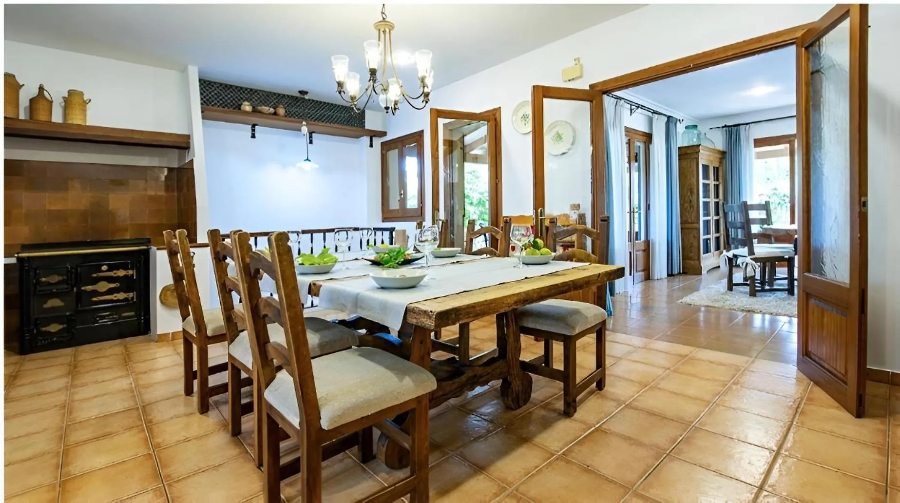 Villa In Costitx I Pool I Klima I Jacuzzi I Bbq ספרד